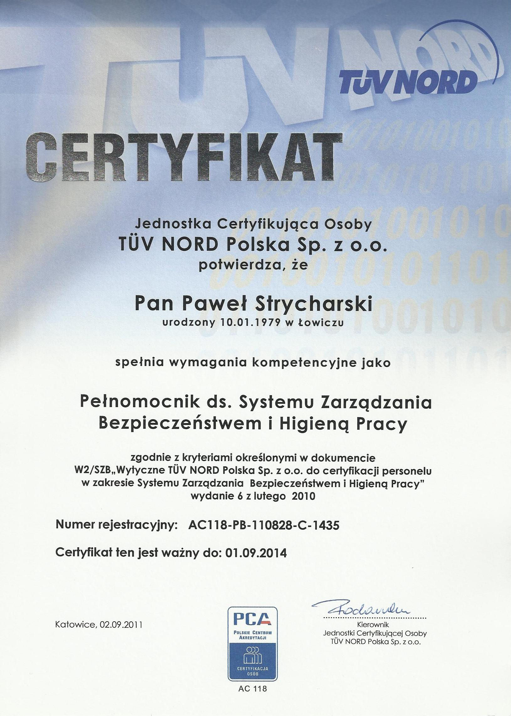 Pełnomocnik BHP