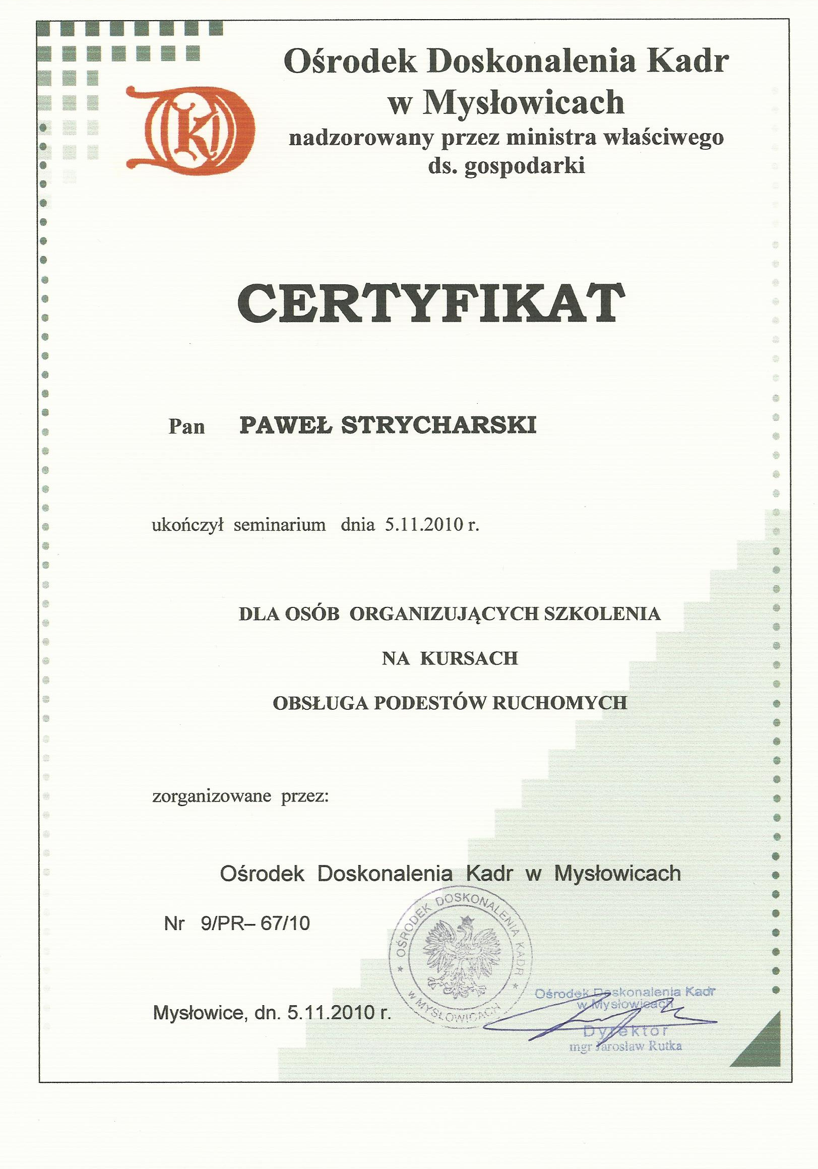 Seminarium Podesty Ruchome